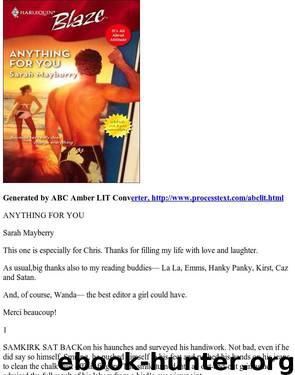 Anything for You by Sarah Mayberry
