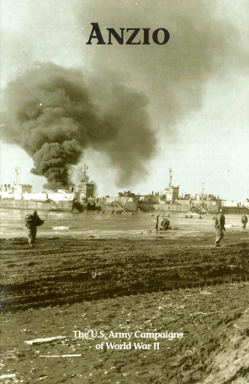Anzio by Clayton D Laurie; Center of Military History