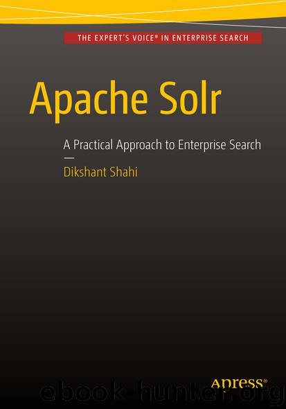 Apache Solr by Dikshant Shahi