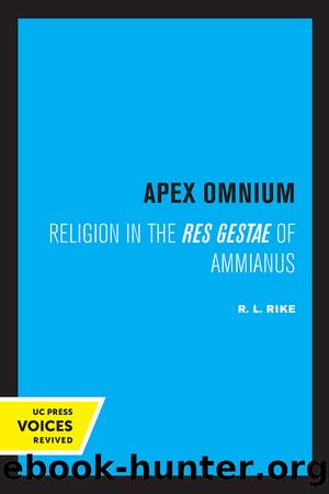 Apex Omnium by R. L. Rike;