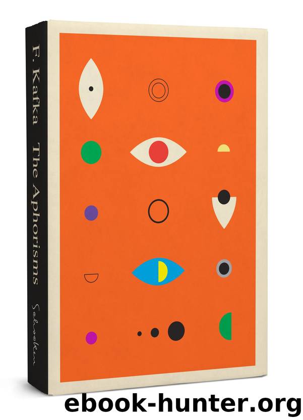 Aphorisms (The Schocken Kafka Library) by Franz Kafka