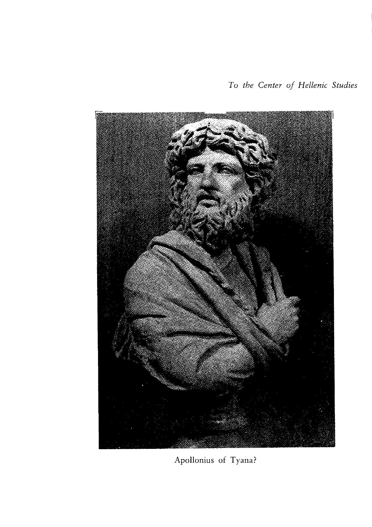 Apollonius of Tyana in Legend and History by Maria Dzielska