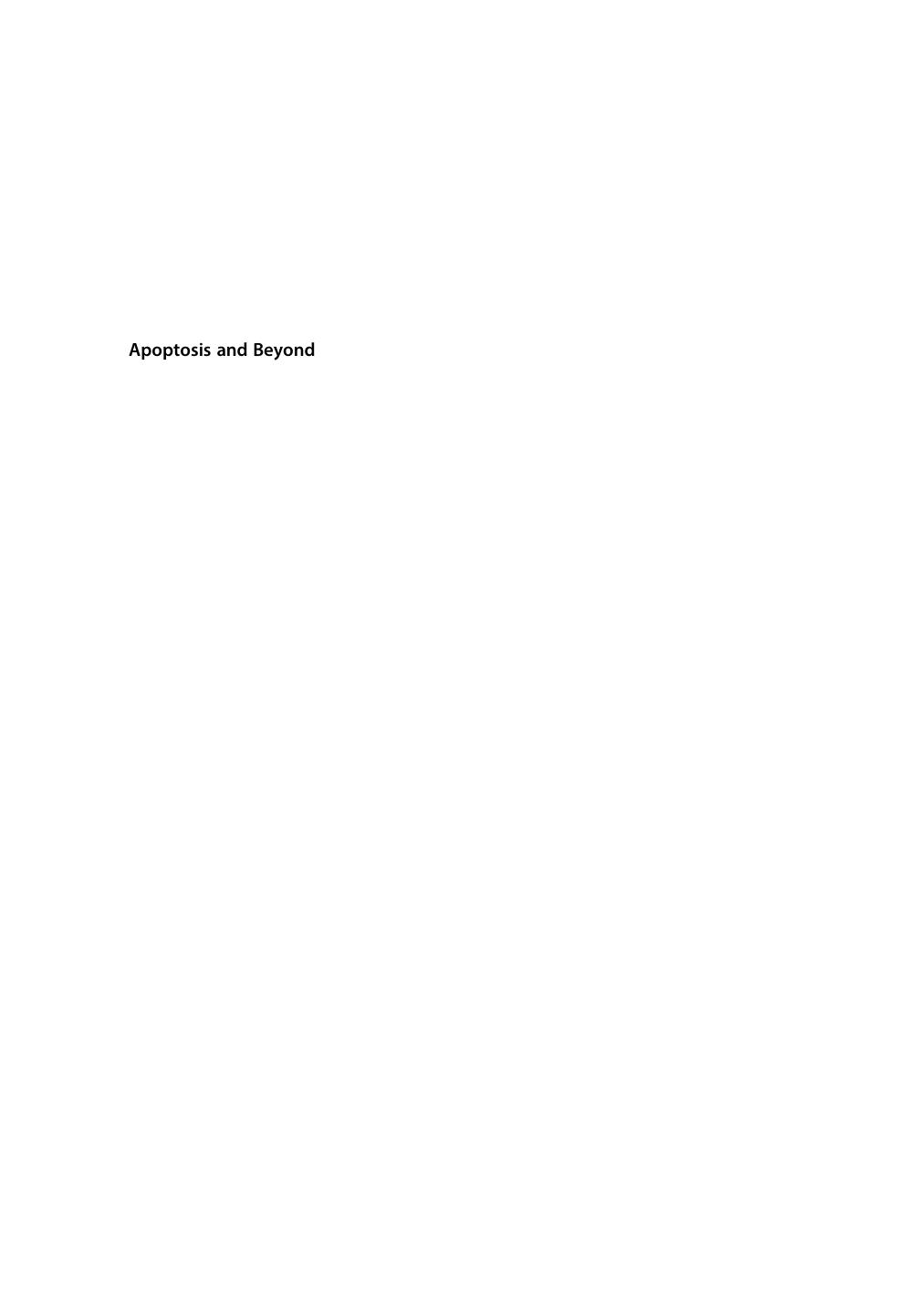 Apoptosis and Beyond: The Many Ways Cells Die, 2 Volume Set by Unknow