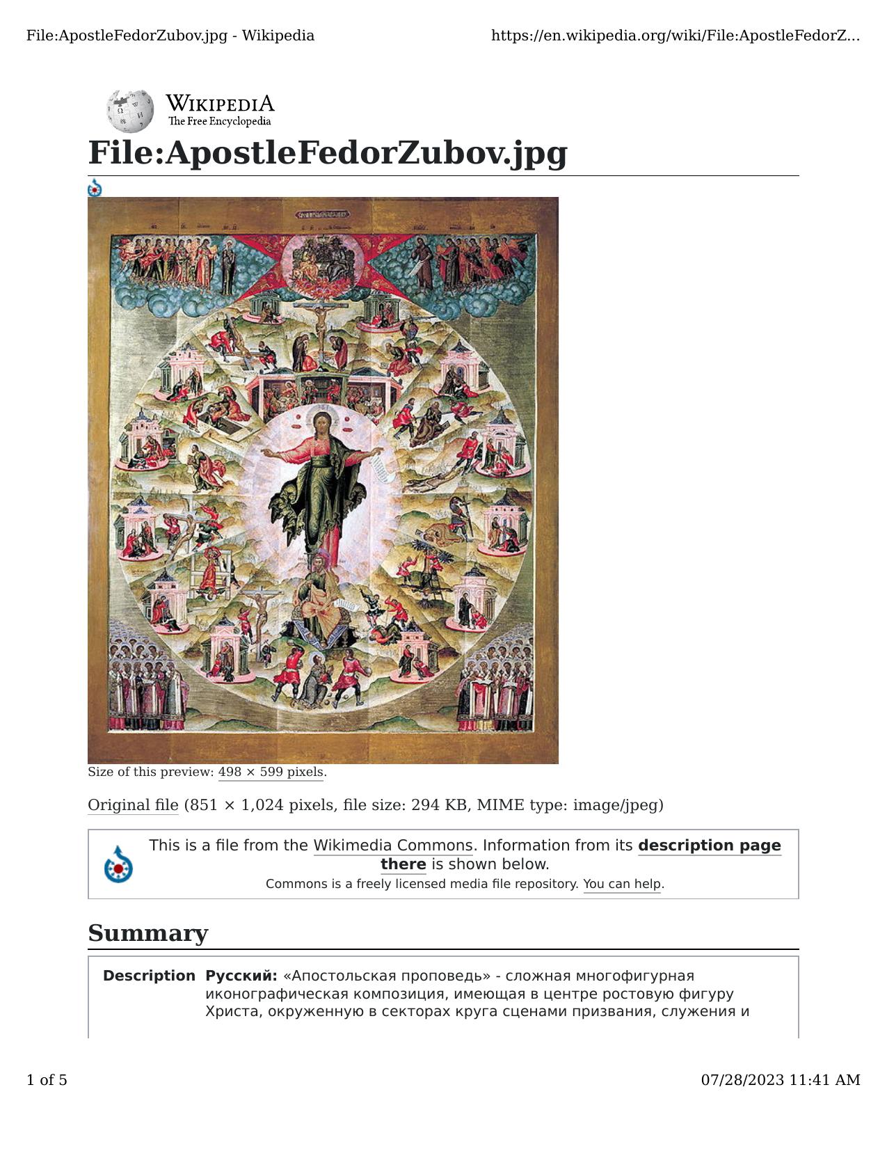 Apostle Fedor Zubov - A Russian Artist who outperformed Italian Artists. by Fedor Zubovosky