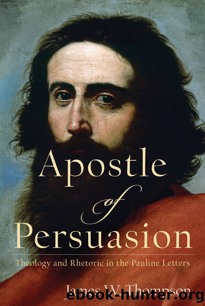 Apostle of Persuasion by Thompson James W.;