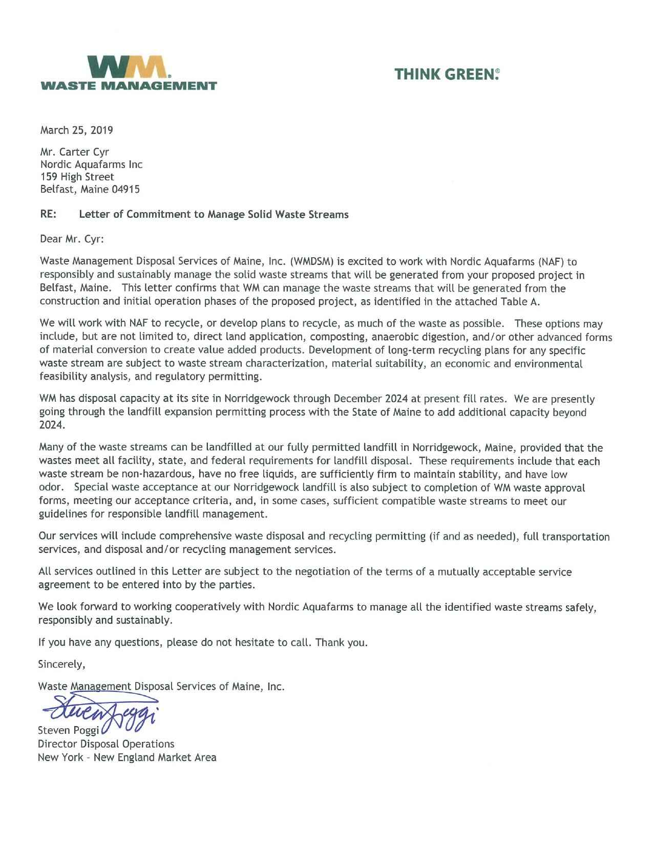 Appendix 18-B. Commitment Letters by Unknown