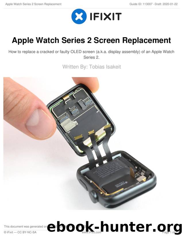 Apple Watch Series 2 Screen Replacement by Unknown