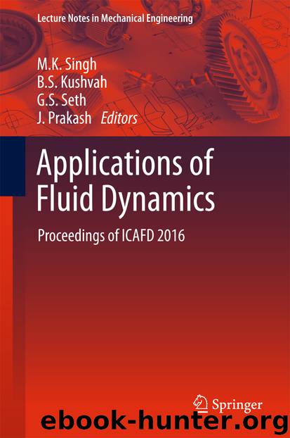 Applications of Fluid Dynamics by M.K. Singh B.S. Kushvah G.S. Seth & J. Prakash