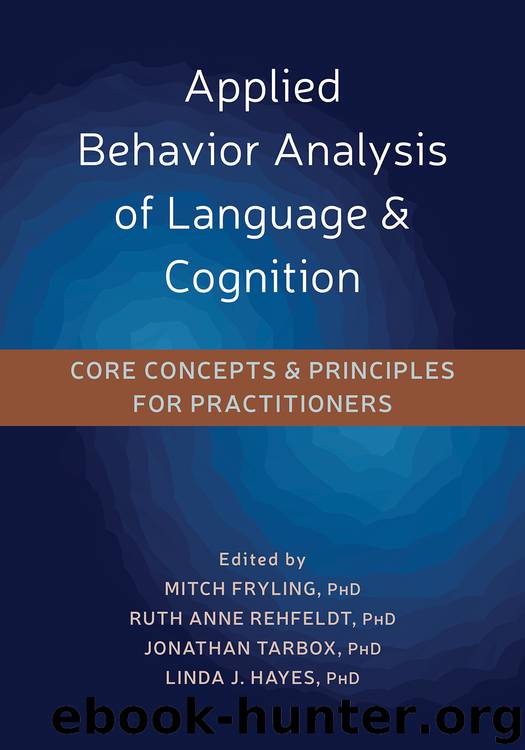 Applied Behavior Analysis of Language and Cognition by Mitch Fryling