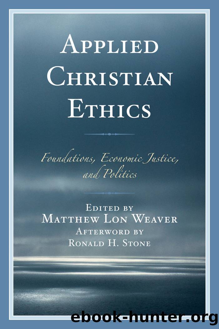 Applied Christian Ethics by unknow