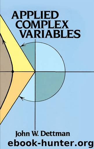 Applied Complex Variables by John W. Dettman