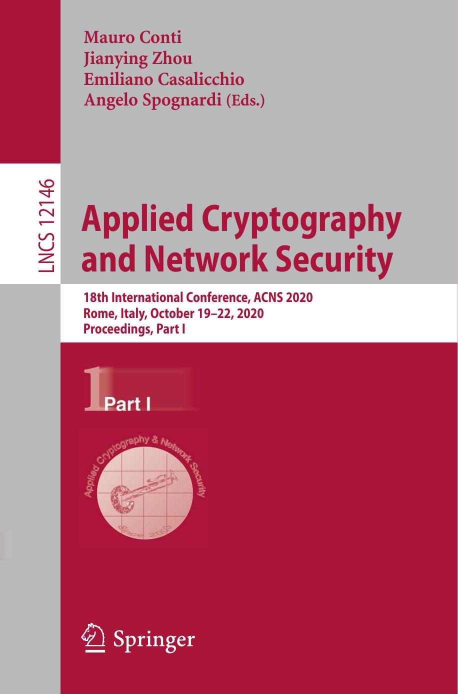 Applied Cryptography and Network Security by Unknow