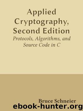 Applied Cryptography, Second Edition by Bruce Schneier