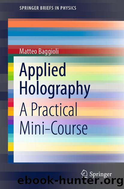 Applied Holography by Matteo Baggioli