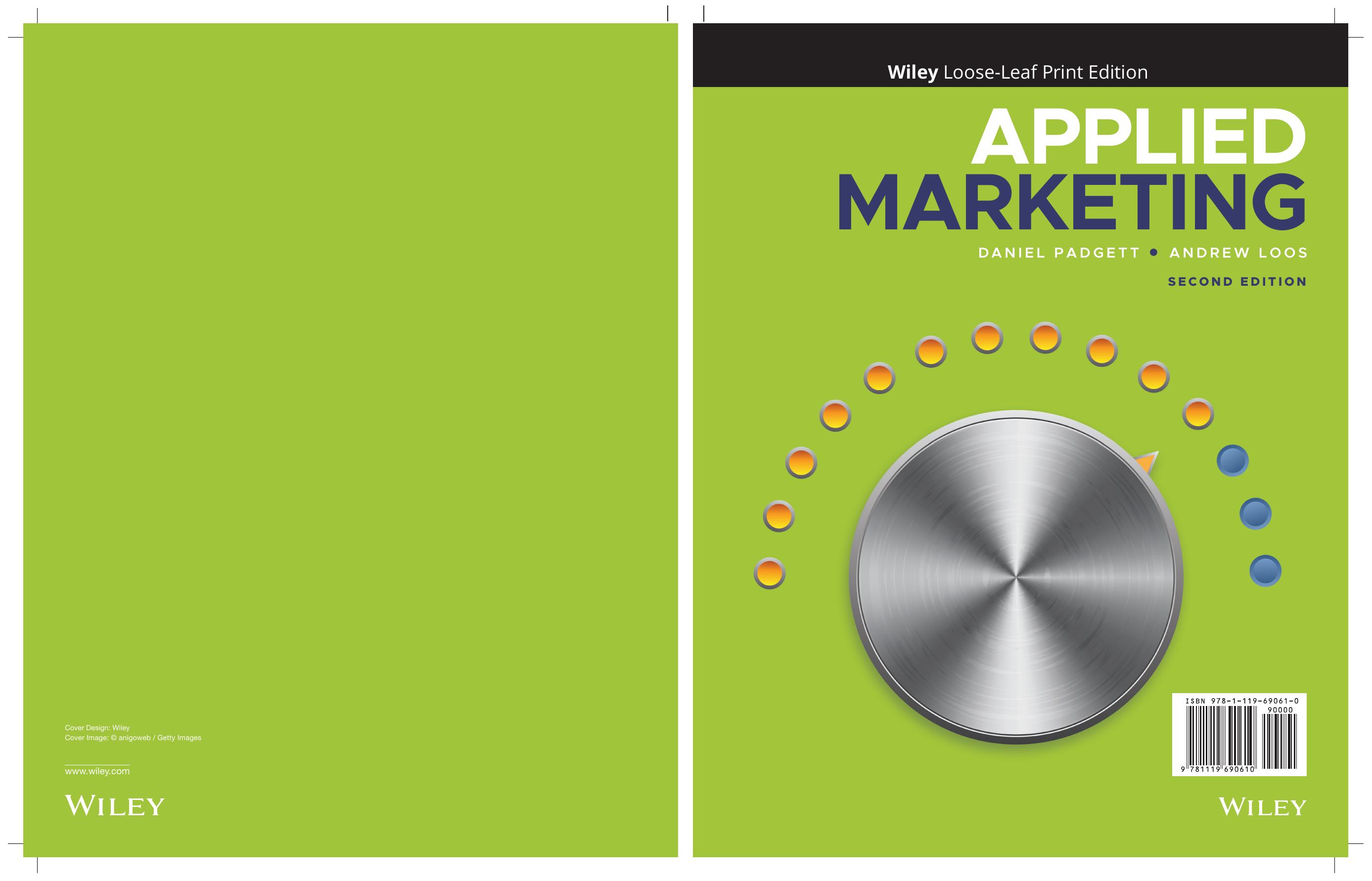 Applied Marketing by Daniel Padgett Andrew Loos