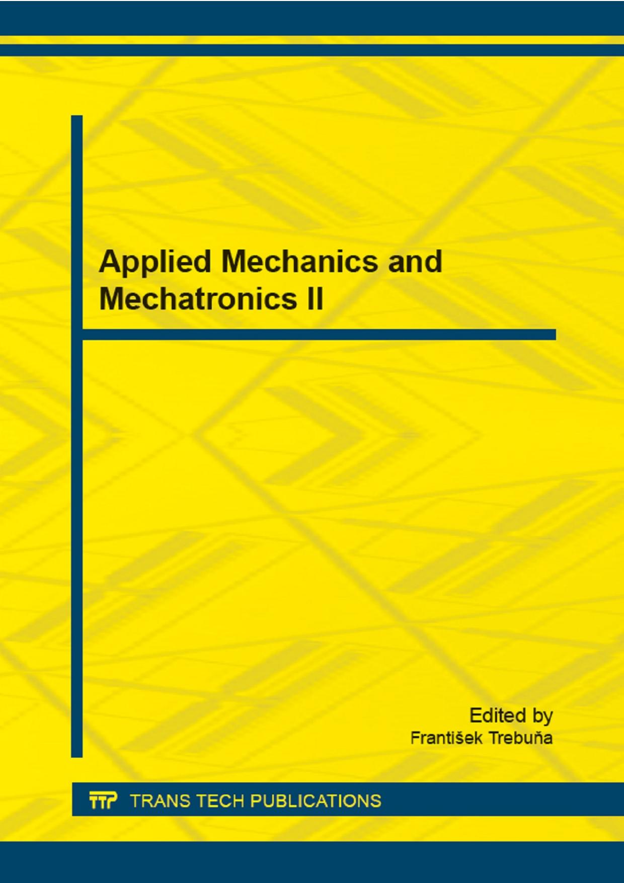 Applied Mechanics and Mechatronics II by FrantiÅ¡ek TrebuÅˆa