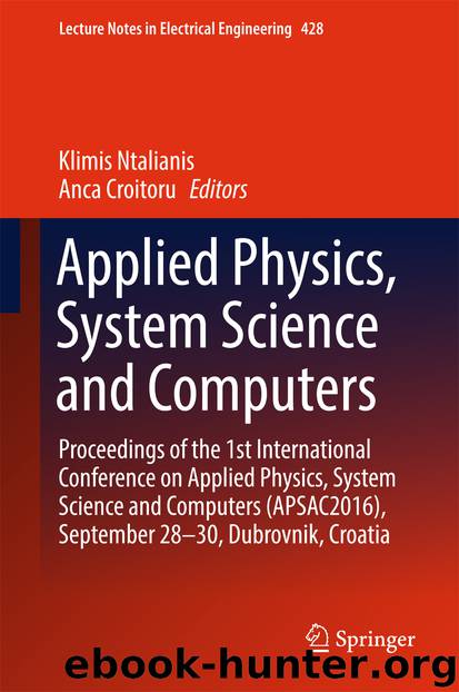 Applied Physics, System Science and Computers by Klimis Ntalianis & Anca Croitoru