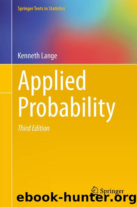 Applied Probability by Unknown