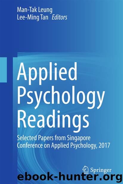 Applied Psychology Readings by Man-Tak Leung & Lee-Ming Tan