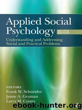 Applied Social Psychology: Understanding and Addressing Social and Practical Problems by Unknown