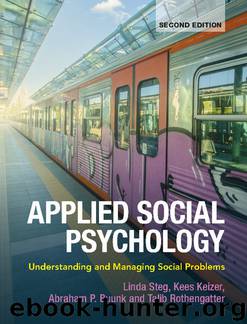 Applied Social Psychology: Understanding and Managing Social Problems by unknow