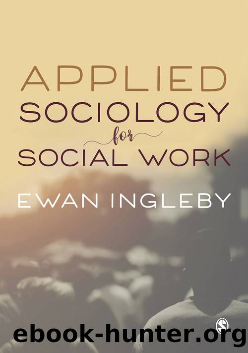 Applied Sociology for Social Work by Ingleby Ewan;