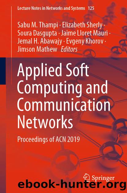 Applied Soft Computing and Communication Networks by Unknown