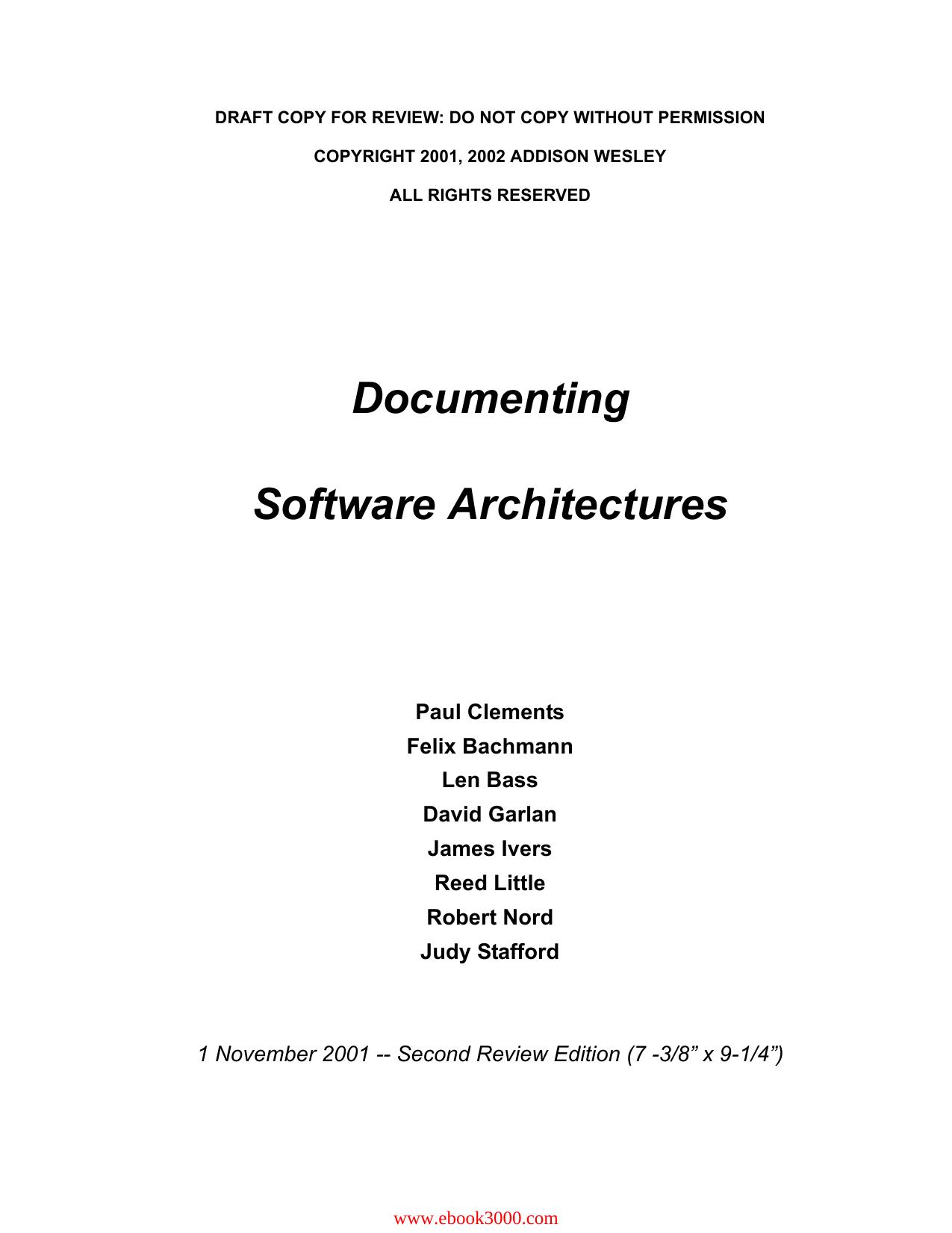 Applied Software Architecture by Unknow