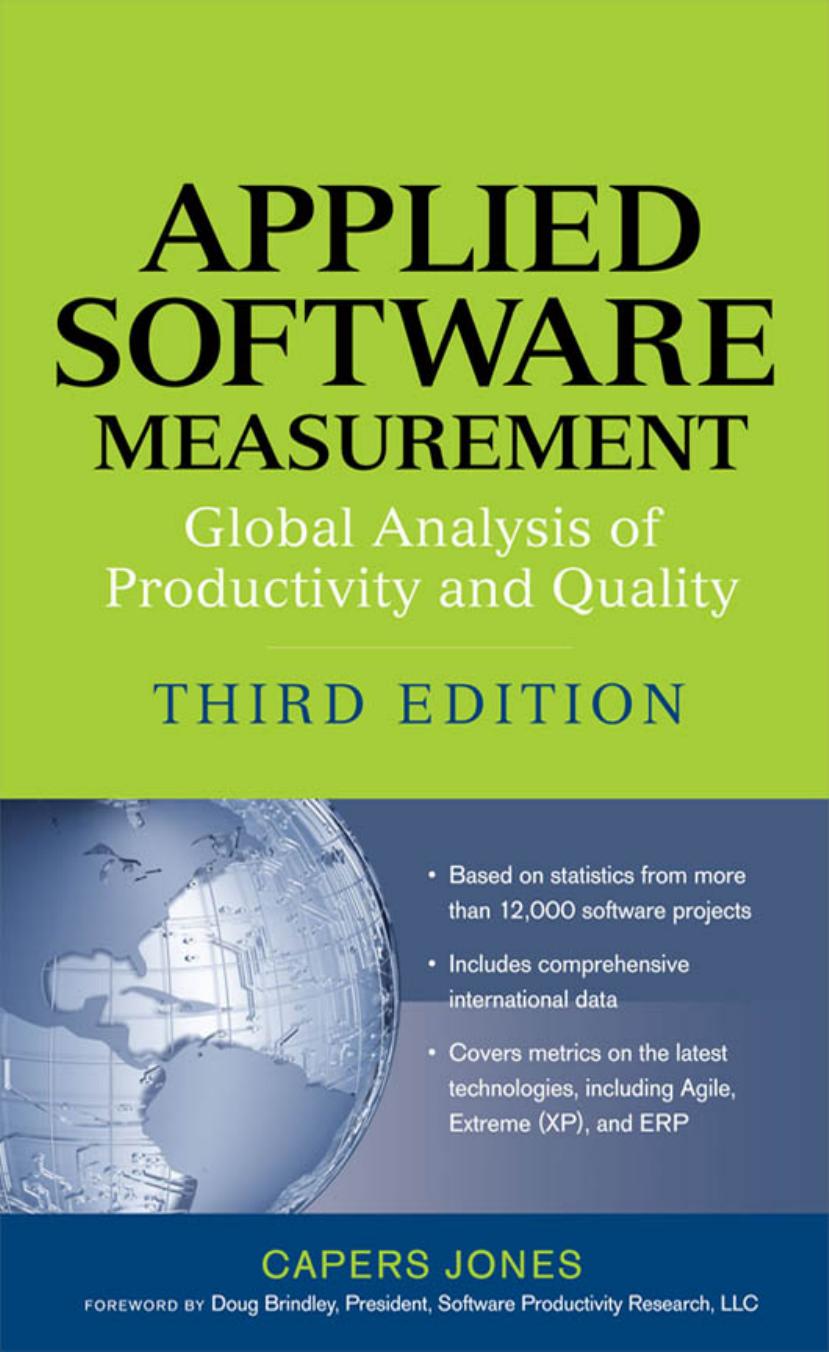 Applied Software Measurement by Capers Jones