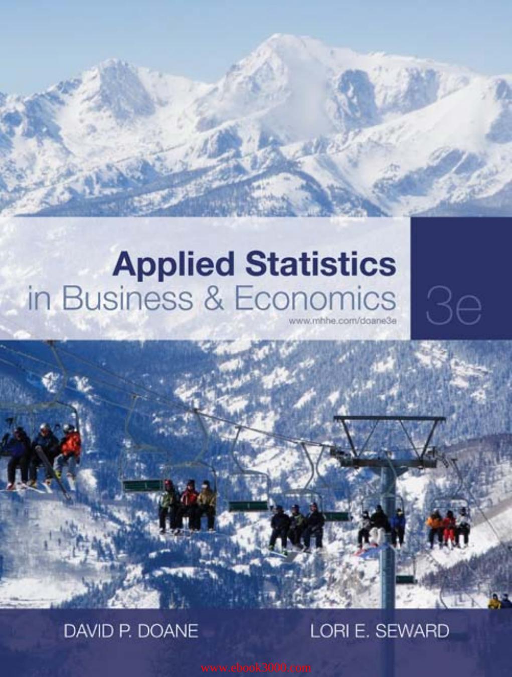 Applied Statistics in Business and Economics, 3 edition by Unknow