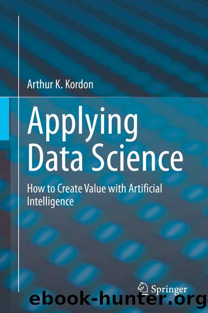 Applying Data Science by Arthur K. Kordon