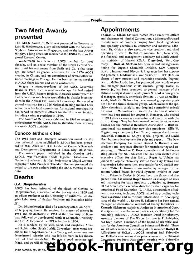 Appointments by Unknown