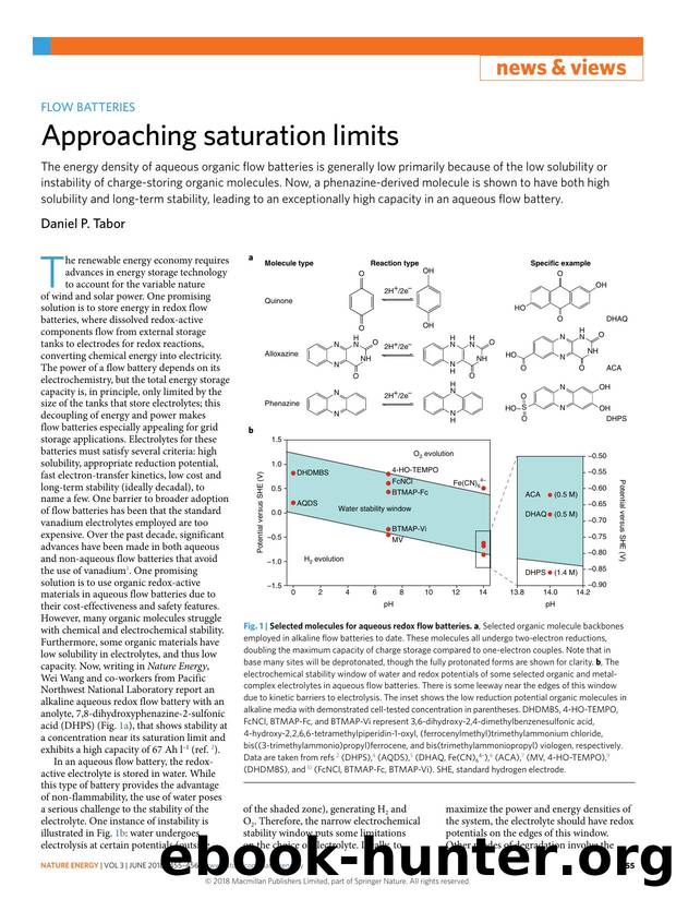 Approaching saturation limits by Daniel P. Tabor