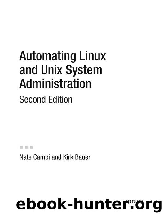 Apress Automating Linux and UNIX System Administration 2nd (2009) by Unknown