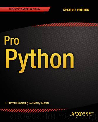 Apress Pro Python 2nd (2014) by unknow