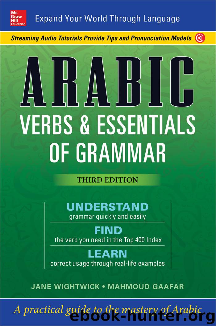 Arabic Verbs & Essentials of Grammar by Jane Wightwick