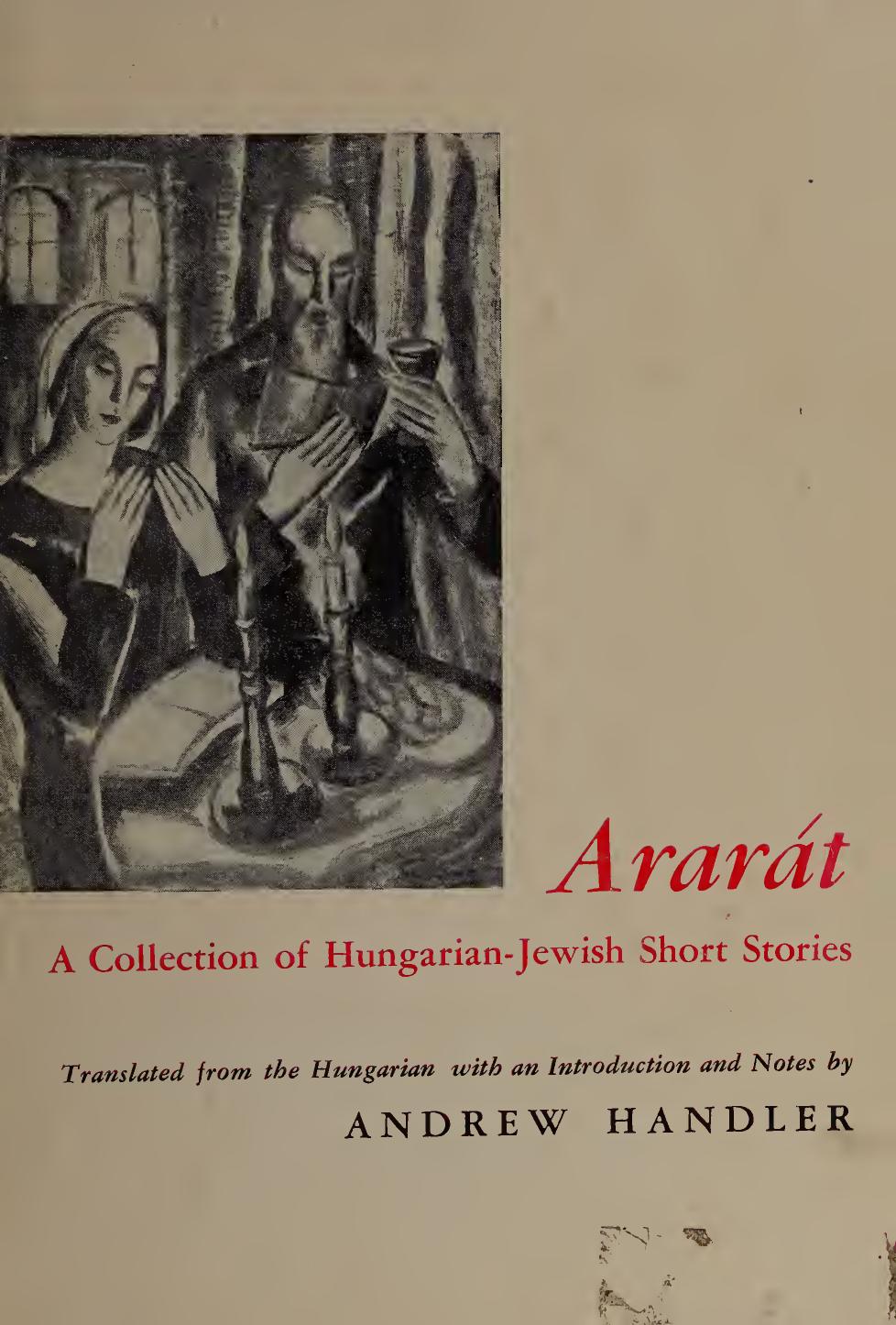 AraraÌt : a collection of Hungarian-Jewish short stories by Unknown