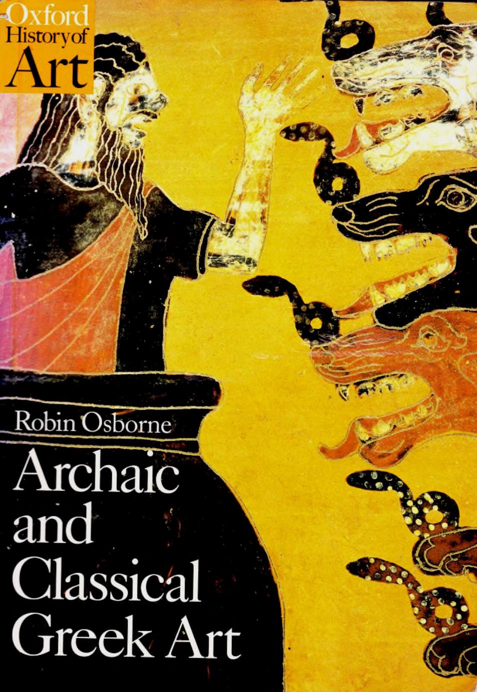 Archaic and Classical Greek Art by Robin Osborne