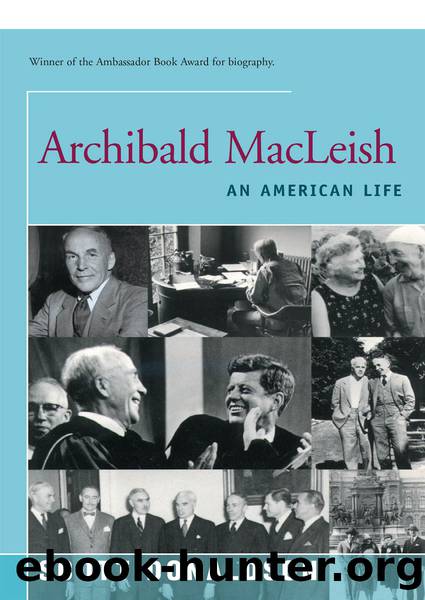 Archibald MacLeish by Donaldson Scott;