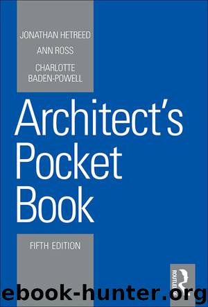 Architect's Pocket Book by Hetreed Jonathan; Ross Ann; Baden-Powell Charlotte & Ann Ross