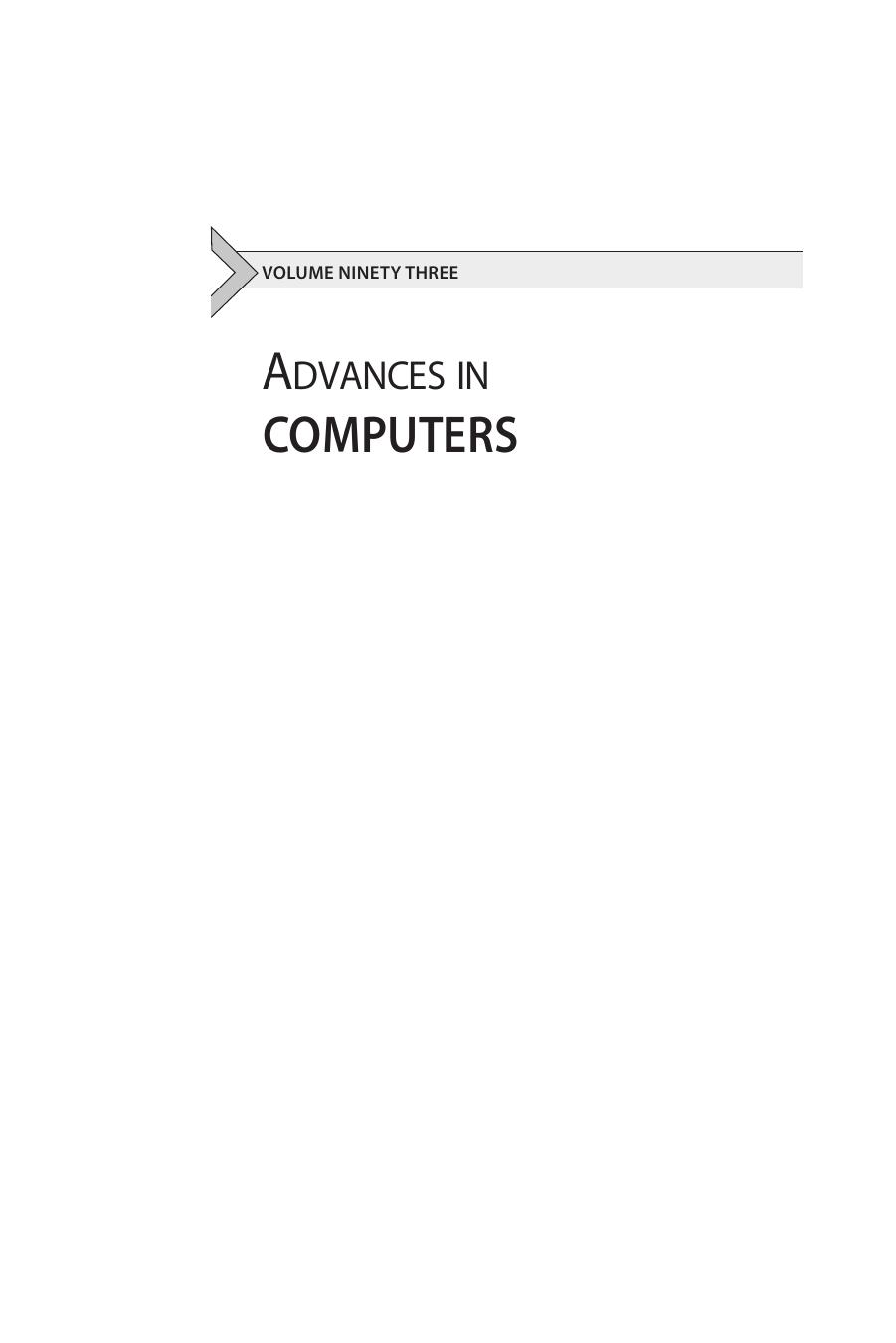 Architectural Issues by Marvin V. Zelkowitz (Eds.)