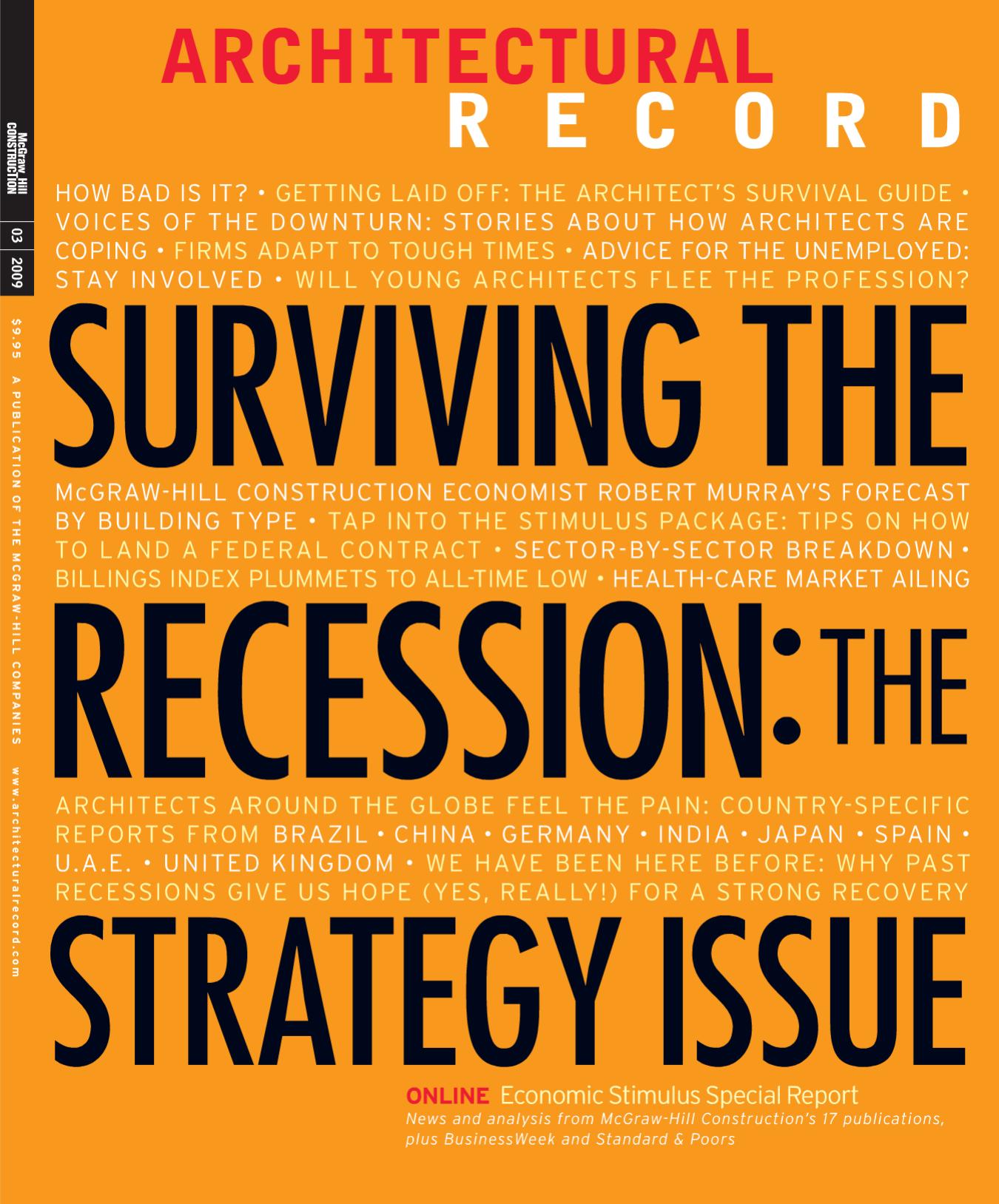 Architectural Record - March 2009 by Architectural Record Magazine