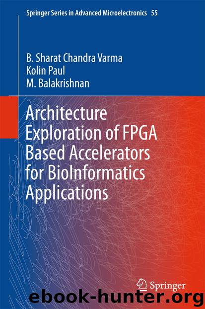 Architecture Exploration of FPGA Based Accelerators for BioInformatics Applications by B. Sharat Chandra Varma Kolin Paul & M. Balakrishnan