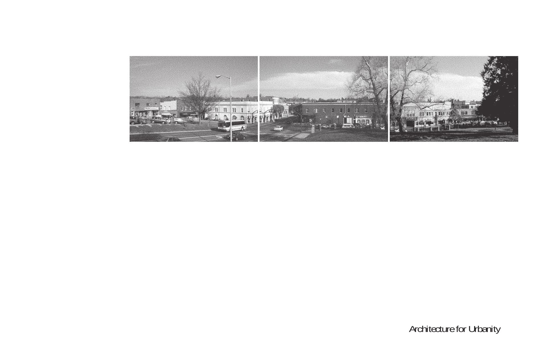 Architecture For Urbanity by Mark C Russin