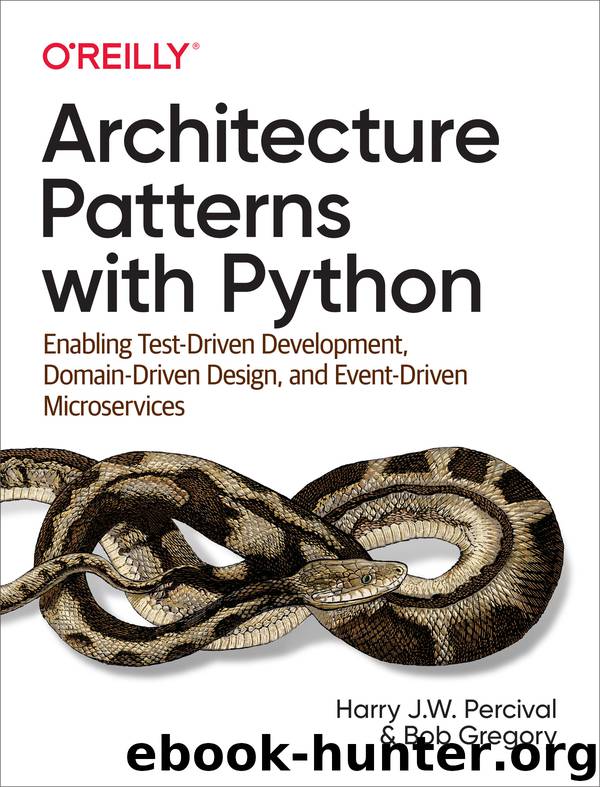 Architecture Patterns with Python by Bob Gregory & Harry Percival