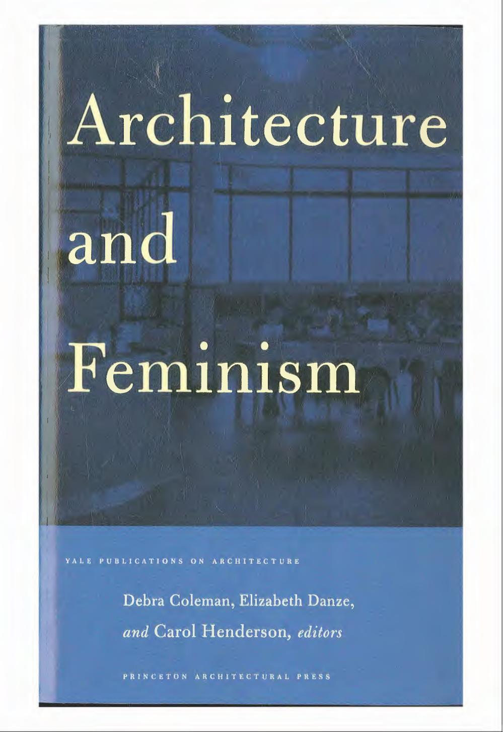 Architecture and Feminism by Unknow