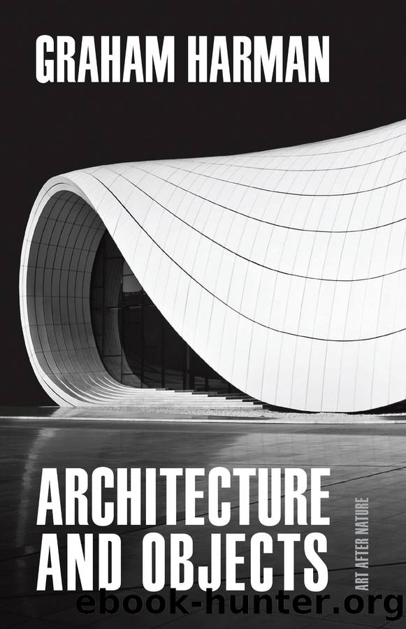 Architecture and Objects by Graham Harman