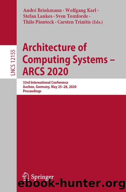 Architecture of Computing Systems – ARCS 2020 by Unknown
