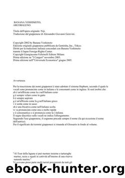 Arcobaleno by Banana Yoshimoto