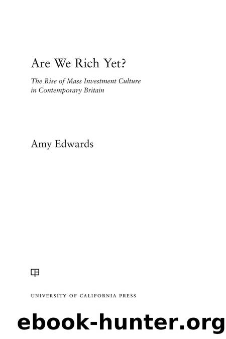 Are We Rich Yet? by Edwards Amy;